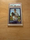 2022 Topps Heritage Shohei Ohtani #150 Chrome - Hot Box Purple Refractor PSA 8