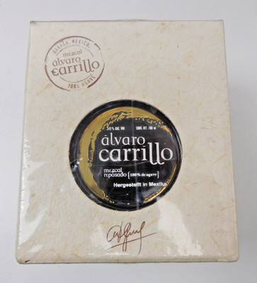 Mezcal Alvaro Carrillo Reposado 100 % Agave 0,7 liter - 38 % ABV NEU