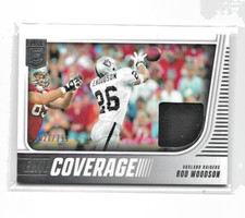 2025 Donruss Elite Rod Woodson Elite Coverage Jersey EC-RWN