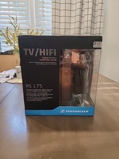 Sennheiser RS 175 Same As RS 175-U Wireless Headphone System - BK New Sealed