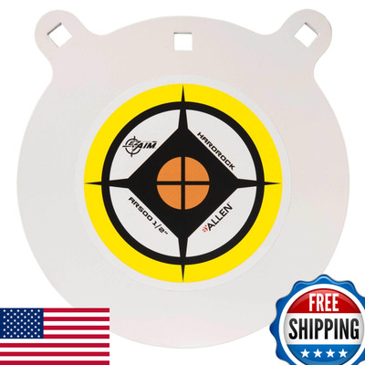 EZ Aim 10'' Hardrock AR500 Steel Gong Target, .5'' Thick