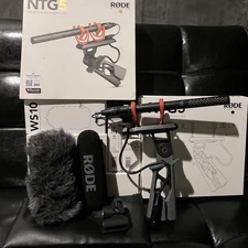 Rode NTG5 Kit Shotgun Microphone Lightweight Used with Case