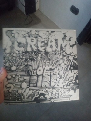 CREAM - Wheels of Fire LP (UK Import on Polydor) NM/VG+.