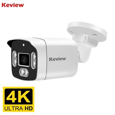   8 MP 4K POE Outdoor IP Kamera H.265 Sicherheit CCTV Bewegungserkennung kostenlos UK