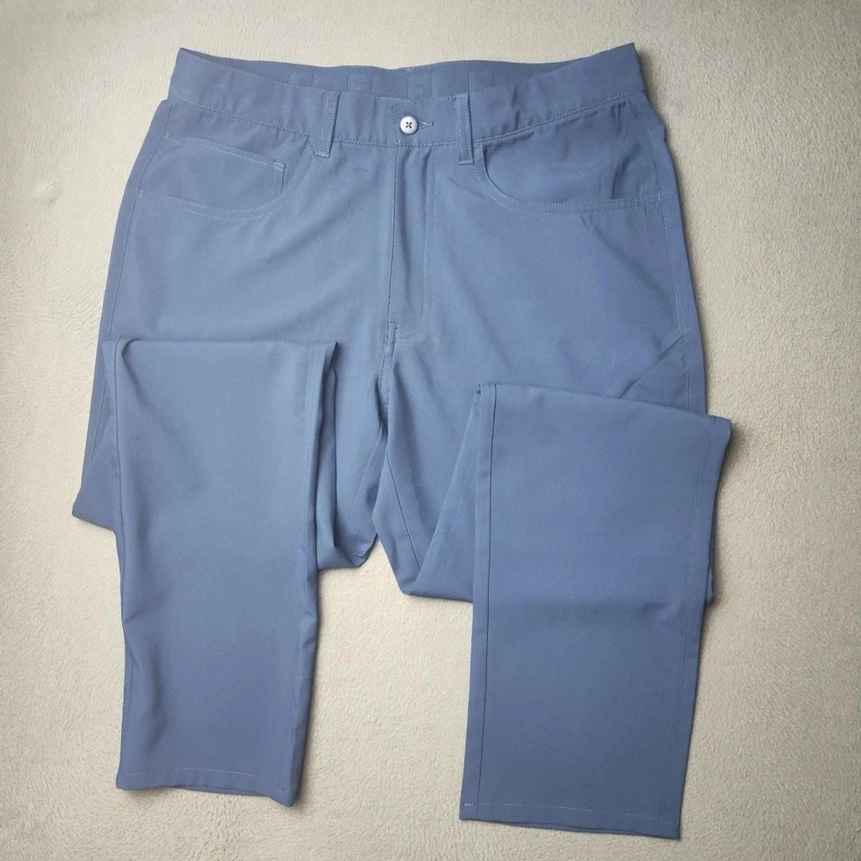 FootJoy Pants Mens 32x30 Blue 5-Pocket Golf Moxie Performance Tech Polyester - Image 3 of 4