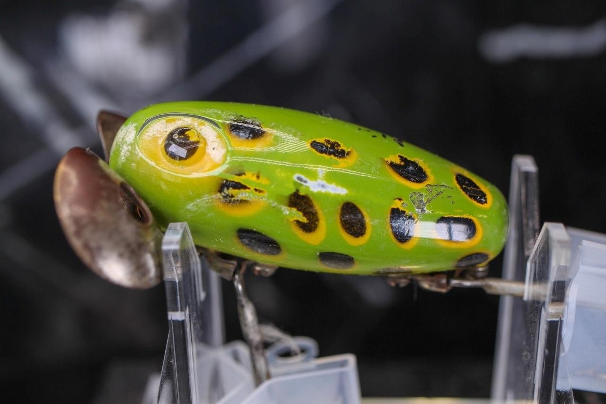 Skipper Surface Lure Hom-Arts Bait Co. Akron OH BULL FROG COLOR