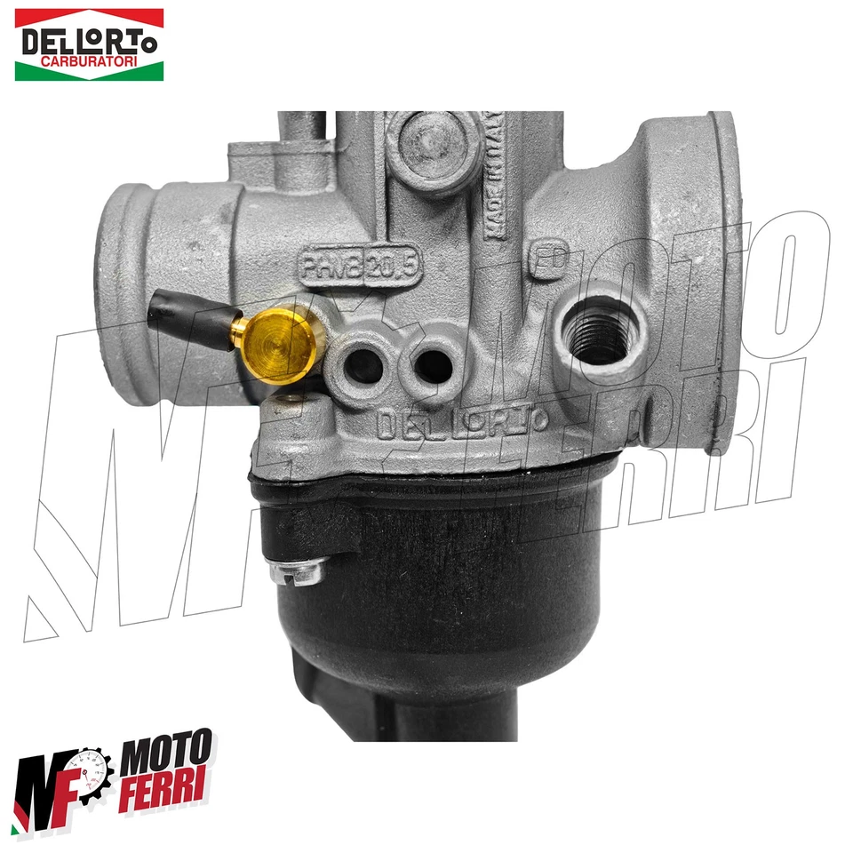 Carburateur DELLORTO PHVB 20,5 ED Sport Gilera Runner FXR 180 2T - Photo 3/4