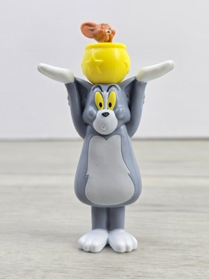 Tom & Jerry Spinning Toy Burger King Jr Happy Kids Meal Cat Mouse Cartoon 2024