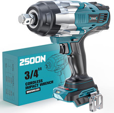 34 Cordless Impact Wrench Compatible With Makita 18v Battery 1850ft-lbs2500n 34 Cordless Impact Wrench Compatible With Makita 18v Battery 1850ft-lbs2500n