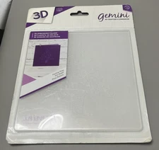 2 BNIP Christmas Gemini 3D Embossing Folders 6x6 Festive Pine Christmas Candligh