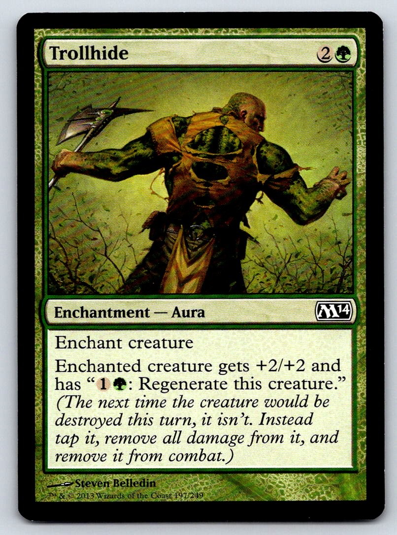 Trollhide 199 - MTG - Magic 2012 (M12) - 2011
