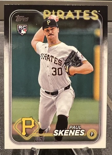 New Listing2024 Topps Update Rookie Paul Skenes RC #US100 Pirates Base