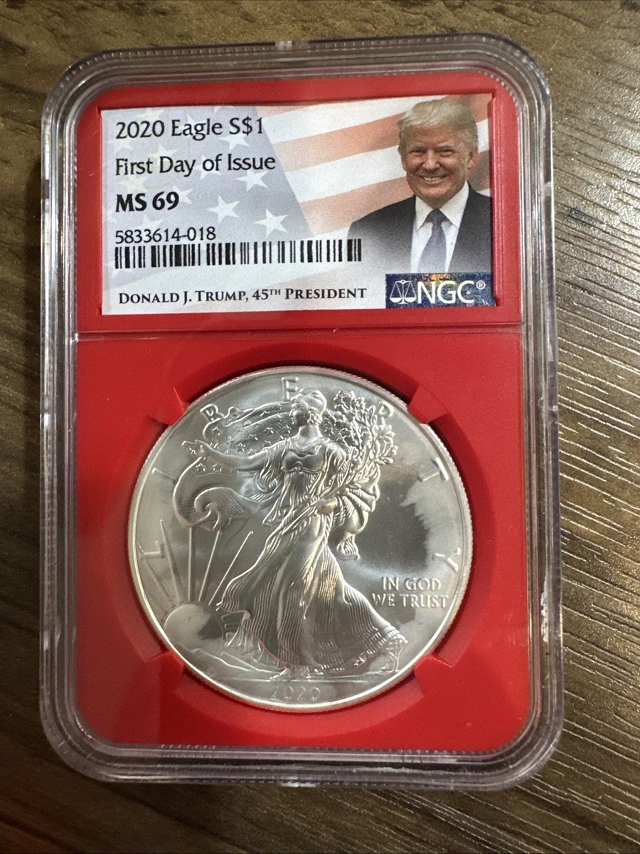 American Eagle MS 69 Graded 2020 Silver Bullion Coins for sale | eBay