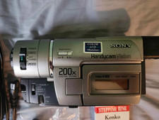Sony Handycam Vision CCD-TRV37 with case.