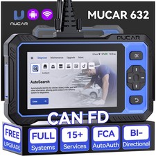 Mucar 632 Obd2 Scanner Engine Abs Srs Sas At Tpms Epb Car Diagnostic Scan Tool