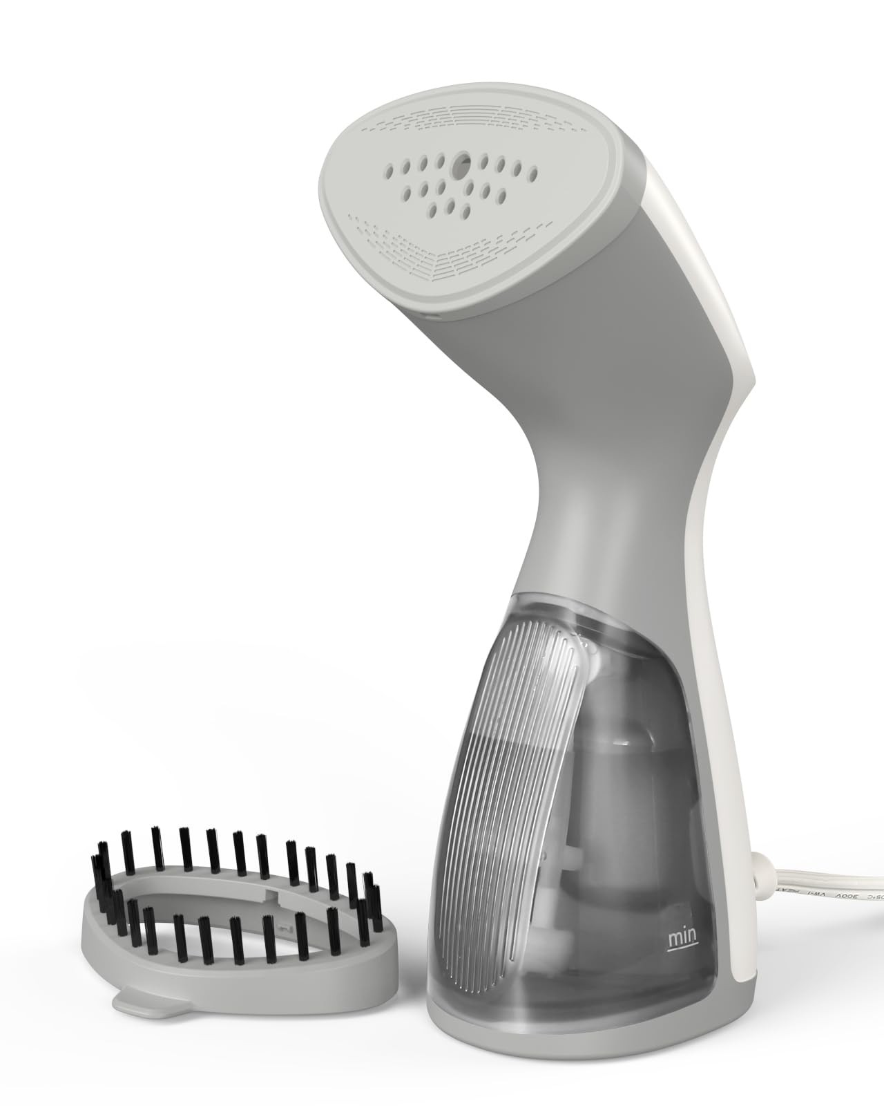 BEAUTURAL Portable Handheld Garment Steamer Gray