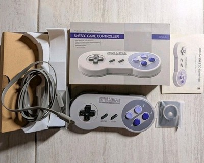 8bitdo SNES30 Wireless Bluetooth Controller In Box RARE out Of Print 