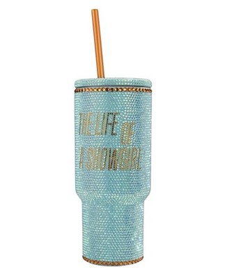 Taylor Swift The Life of a Showgirl Glitter Tumbler 30 oz Mint Green Confirmed