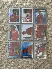 Charles Leclerc 9 Card Lot - 2020 Topps Chrome 2021 Topps