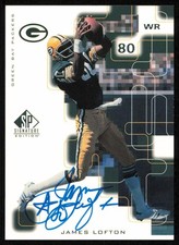 1999 SP Signature #JL James Lofton Autographs
