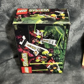 Vintage LEGO Space Lot ( LEGO System: 6836 UFO Sealed) W Minifigs Parts Manuals