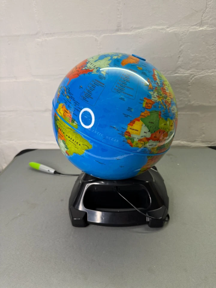 VTech Interaktiver Videoglobus – Lern-Globus mit Bildschirm & 9000 Fakten (EN) - Bild 4 von 4