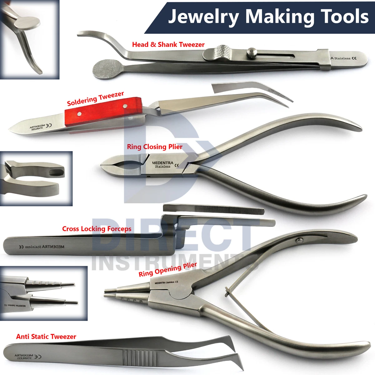 Wire Jewelry Making Kit: 960 Pieces, Pliers, Repair Tools, DIY Craft  Supplies, Starter Set