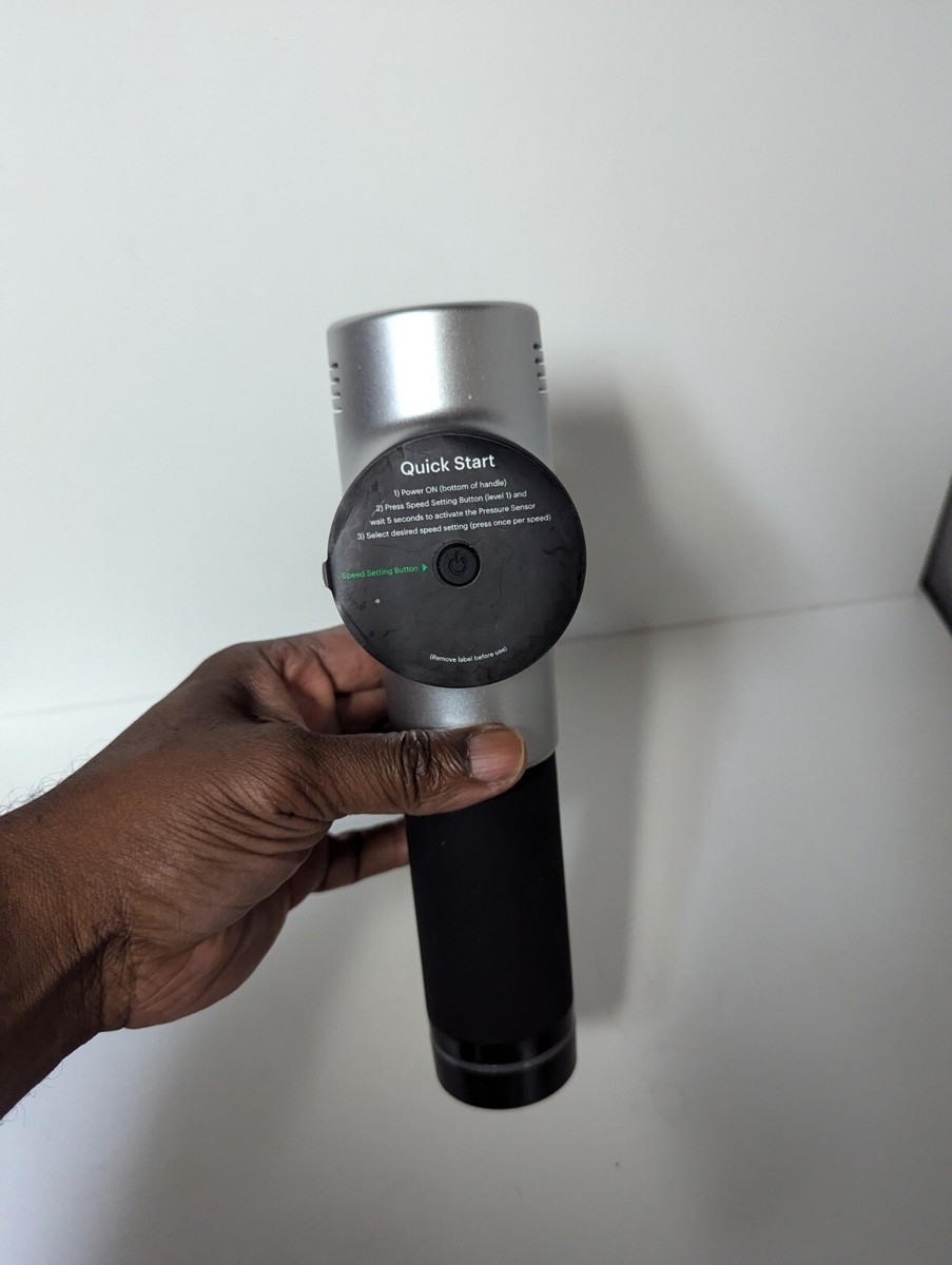 Hyperice Hypervolt Bluetooth Percussion Massage Device - Silver | eBay
