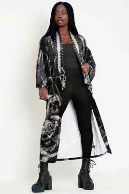 Blackmilk Magic Death Unicorn Velvet Swan Kimono 2.0 NEW NWT | eBay