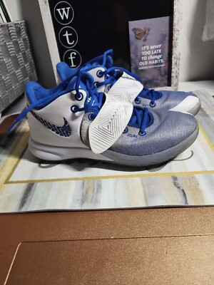 Nike Kyrie Flytrap III Men’s White Varsity Royal BQ3060-100 Basketball  Shoes