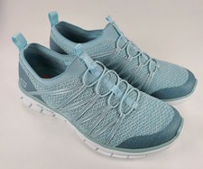 skechers stretch knit bungee slip on glider tuneful