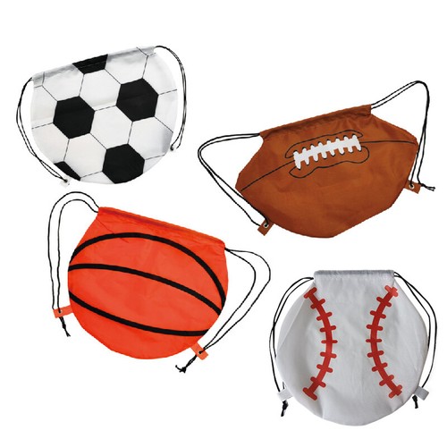 Portable Drawstring Basketball Backpack Bag Football Soccer Volleyball
