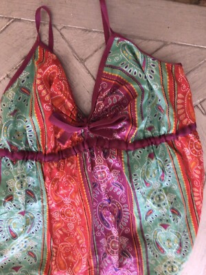 NWOT - Cacique  - 100% Cotton - Sz 26/28 - Sundress - Chemise - J.W. Design -NEW