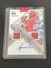 Joan Adon Autographed 2022 Panini Sealed Diamond Kings Dual Patch #DMS-JA (Mint)