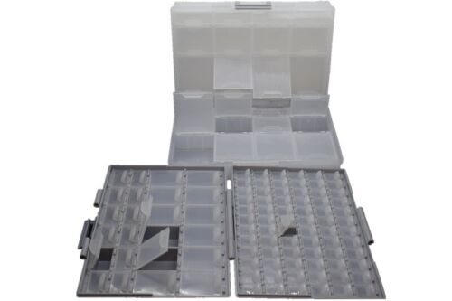 Aidetek half transparent BOXALL24+BOXALL96 combo SMD SMT parts Enclosure box - Picture 1 of 10