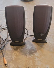 Genuine Dell (A125 model) Left and Right Side Desk Top Computer Speakers
