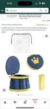 Kids Portable Potty Chair- Take In The Go - No Plastic Baggies