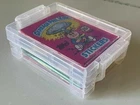 NEW Trading Card WAX PACK Storage Box HARD CASE Cello Sports 80s Baseball GPK