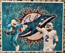 BRADLEY CHUBB SIGNED 8x10 PHOTO MIAMI DOLPHINS FOOTBALL AUTOGRAPH COA BRADLEY CHUBB SIGNED 8x10 PHOTO MIAMI DOLPHINS FOOTBALL AUTOGRAPH COA