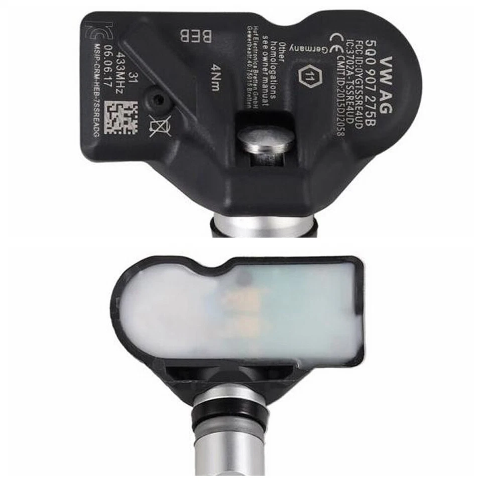5Q0907275B 433MHZ TIRE PRESSURE SENSOR TPMS For AUDI SKODA PORSCHE VOLKSWAGEN - Изображение 4 из 4