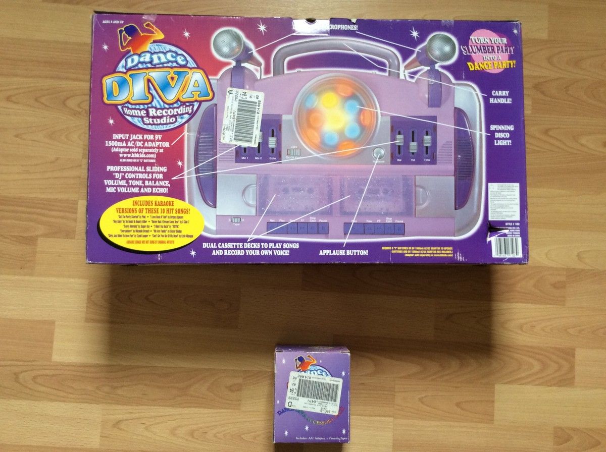 NEW Complete Dance Diva Recording Studio & Accessory Pack Karaoke