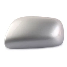 Silver Front Left Door Wing Mirror Cover Cap Casing For Toyota Yaris 2007-2011