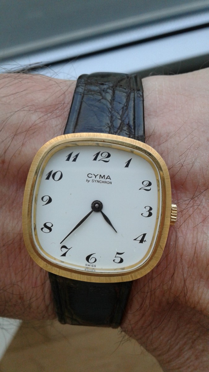 Mouvement De Montre Automatique Cyma Par Synchron Vintage - Années 55 - Occasion