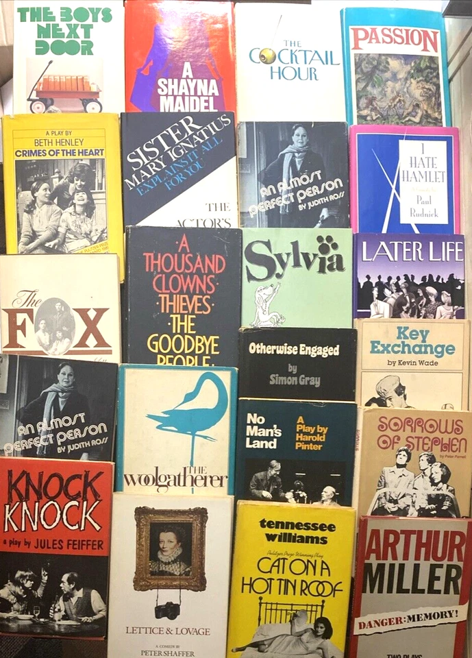 Lote de 20 libros de tapa dura con guión de teatro Fireside Theater Foto 3 de 3