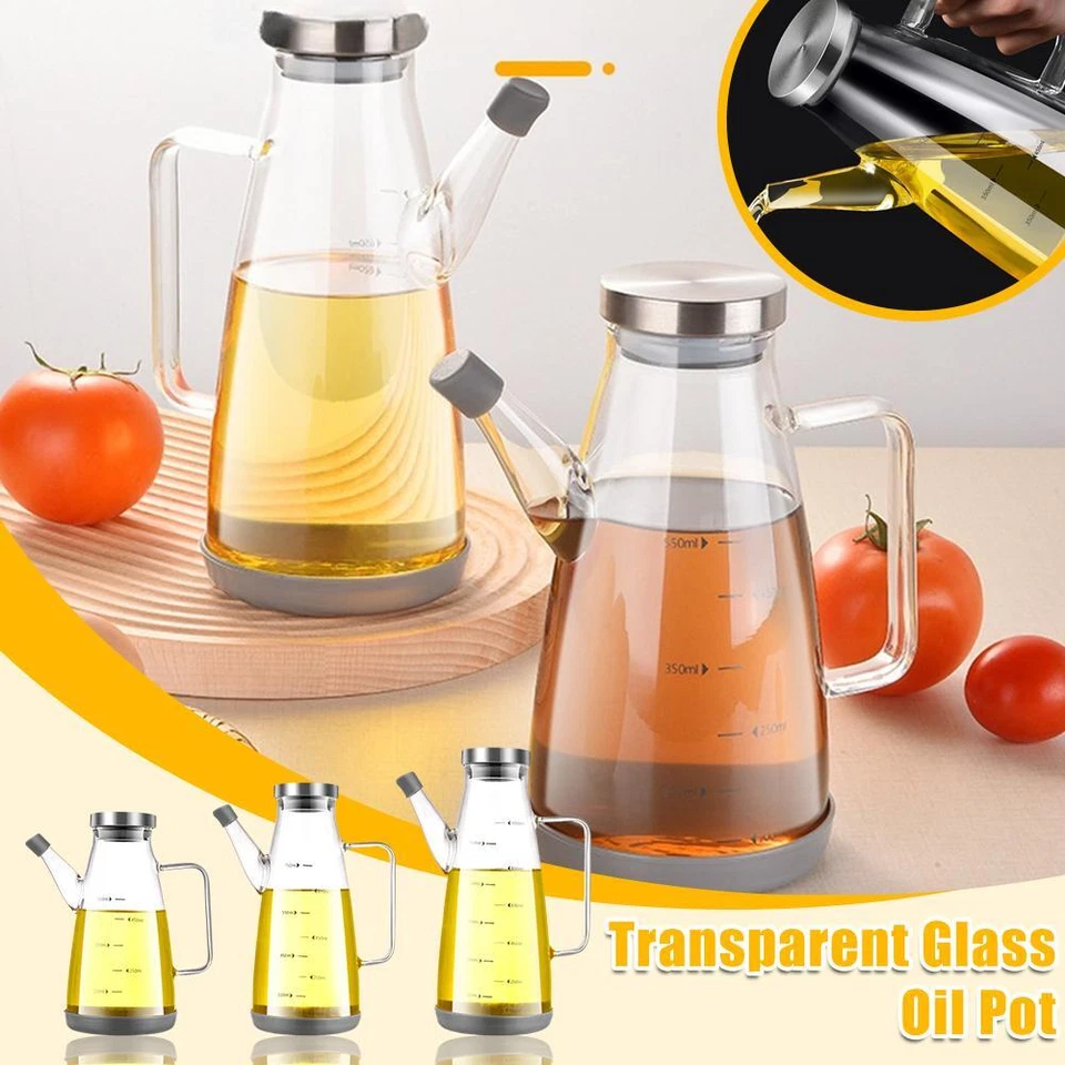 Oil Dispenser Bottle with Drip Free Spout, Olive Oil Bottle Dispenser Oil C B5N7