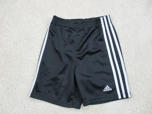Adidas Shorts Toddler 4 4T Black White 
