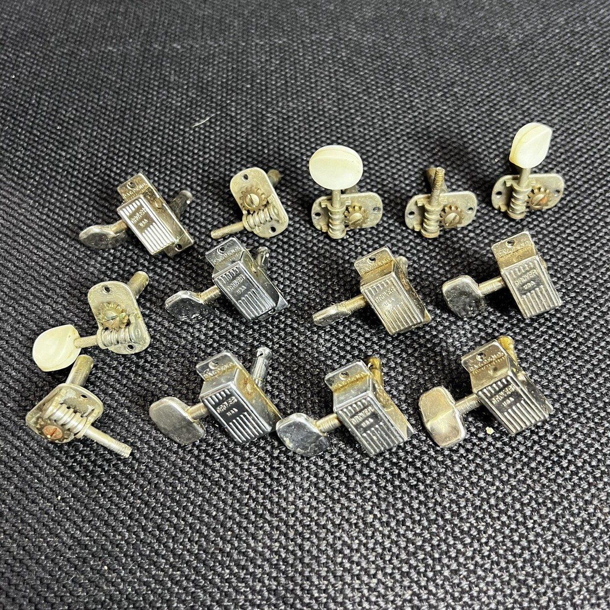 Grover ギターペグ Vintage 1960's Grover USA TUNERS TUNING MACHINES PARTS LOT