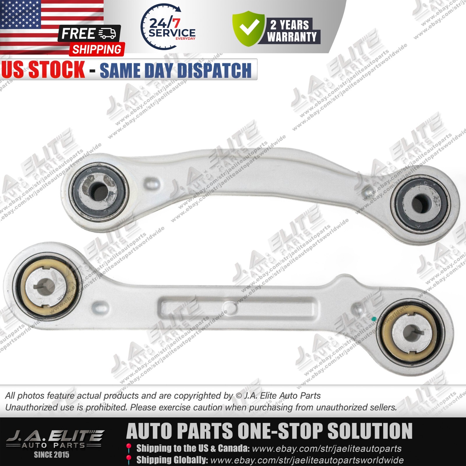 2pcs Rear Suspension Control Arm Set fit Maserati Levante (2017+)