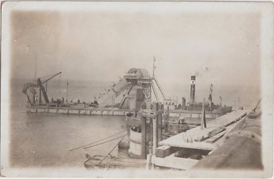 ITALY SHIP VENICE PHOTO POSTCARD