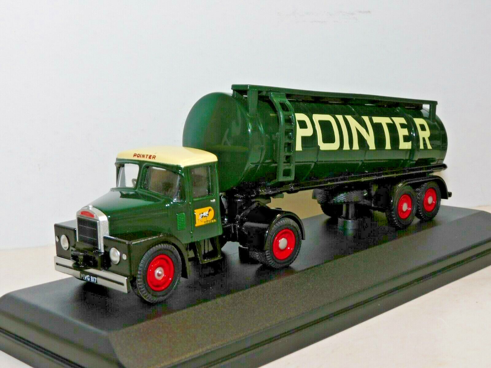 OXFORD DIECAST SCAMMELL HIGHWAYMAN TANKER POINTER 1/76 SHT002